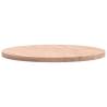 Round Solid Wood Beech Table Top Ø90x4 cm - Hipomarket