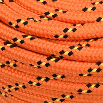 Boat Rope Orange 18mm - Durable 25m Polypropylene Line