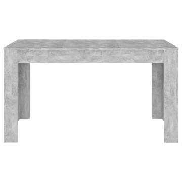 Concrete Grey Dining Table - 140x74.5 cm | HipoMarket