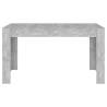 Concrete Grey Dining Table - 140x74.5 cm | HipoMarket