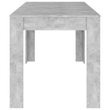 Concrete Grey Dining Table - 140x74.5 cm | HipoMarket