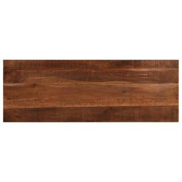 Rectangular Solid Wood Table Top 140x60 cm - Reclaimed Charm