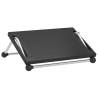 Ergonomic Footrest Black 45x40x13.5 cm | Comfort at Your Desk