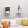 Wall Cube Shelves 2 pcs White 30x15x30 cm Colour white Size 30 x 15 x 30 cm Quantity in Package 2 Number of Pieces 1 