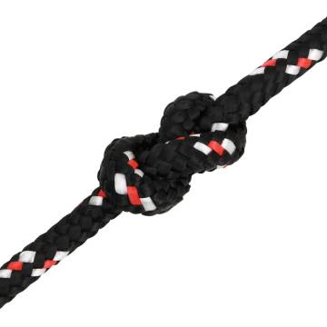 Boat Rope Black 6 mm 250 m Polypropylene | Durable & Versatile