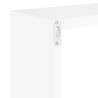 Wall Cube Shelves 2 pcs White - Stylish Storage Solution