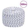  Boat Rope White 10 mm 500 m Polypropylene Colour white and blue Quantity in Package 1 Length 500 m Diameter 10 mm 