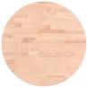 Round Solid Wood Beech Table Top Ø40x2.5 cm | HipoMarket