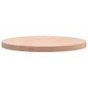 Round Solid Wood Beech Table Top Ø40x2.5 cm | HipoMarket