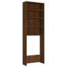 Washing Machine Cabinet Brown Oak - 64x24x190 cm | HipoMarket