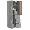 Highboard Grey Sonoma - Elegant Storage Solution | HipoMarket