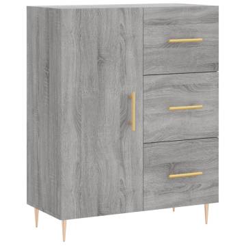 Highboard Grey Sonoma - Elegant Storage Solution | HipoMarket