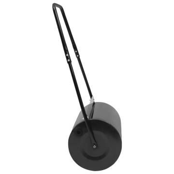 Lawn Roller Black 63 cm 50 L - Quality Garden Tool