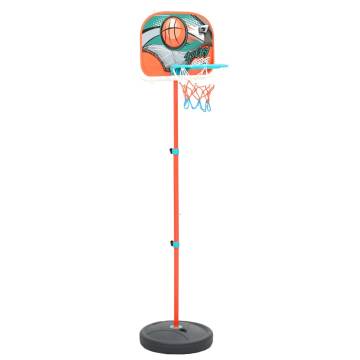 Adjustable Portable Basketball Play Set for Kids - 133-160 cm