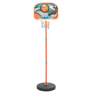 Adjustable Portable Basketball Play Set for Kids - 133-160 cm