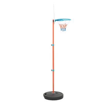 Adjustable Portable Basketball Play Set for Kids - 133-160 cm