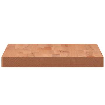 Rectangular Beech Wood Table Top 80x40 cm - HipoMarket