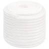 Boat Rope Full White 18 mm 25 m - Durable Polypropylene