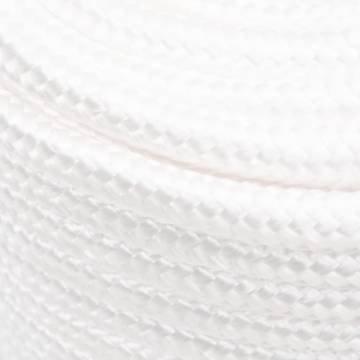 Boat Rope Full White 18 mm 25 m - Durable Polypropylene