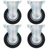  Fixed Casters 4 pcs 100 mm Quantity in Package 4 