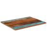 Rectangular Solid Reclaimed Wood Table Top 70x90 cm