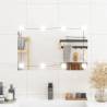 Wall Mirror with LED Lights 40x60 cm - Elegant & Functional