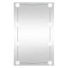 Wall Mirror with LED Lights 40x60 cm - Elegant & Functional