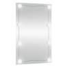 Wall Mirror with LED Lights 40x60 cm - Elegant & Functional