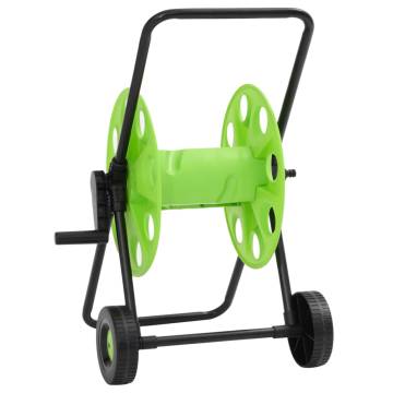 Green Hose Reel Cart for 60m Hose - Durable & Compact Storage