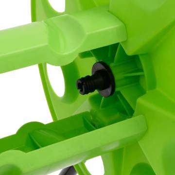 Green Hose Reel Cart for 60m Hose - Durable & Compact Storage