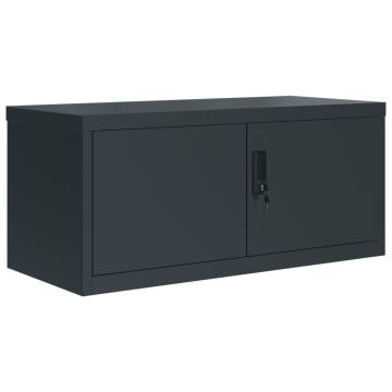 File Cabinet Anthracite 90x40x180 cm Steel - Stylish & Durable