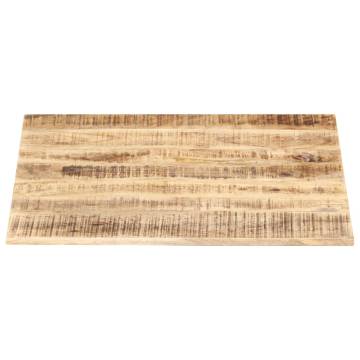 Table Top Solid Mango Wood 60x60 cm | Hipomarket UK