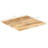 Table Top Solid Mango Wood 60x60 cm | Hipomarket UK