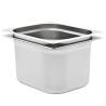  Gastronorm Containers 2 pcs GN 12 200 mm Stainless Steel Size 325 x 265 x 200 mm 