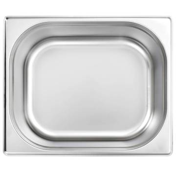 Gastronorm Containers 2 pcs GN 12 - Stainless Steel | Hipomarket