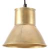 Hanging Lamp 25W Brass Round 17cm E27 - Stylish Lighting