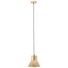 Hanging Lamp 25W Brass Round 17cm E27 - Stylish Lighting