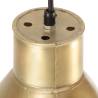 Hanging Lamp 25W Brass Round 17cm E27 - Stylish Lighting