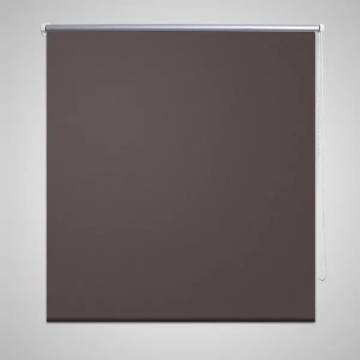 Roller Blind Blackout 100x230 cm Coffee - Ultimate Light Control