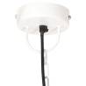 Industrial Hanging Lamp 25W White Round 30cm E27