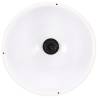 Industrial Hanging Lamp 25W White Round 30cm E27