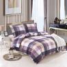  Duvet Cover Set Purple Checkered Print 155x22080x80 cm Size 155 x 220 / 80 x 80 cm Quantity in Package 1 Pattern purple checkered print 