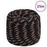  Boat Rope Black 18 mm 25 m Polypropylene Colour black and red Quantity in Package 1 Length 25 m Diameter 18 mm 