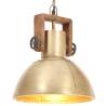  Industrial Hanging Lamp 25 W Brass Round 30 cm E27 Colour brass Size Ø 30 cm Quantity in Package 1 Bulb Quantity 