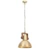 Industrial Hanging Lamp 25W Brass Round 30cm E27 - HipoMarket