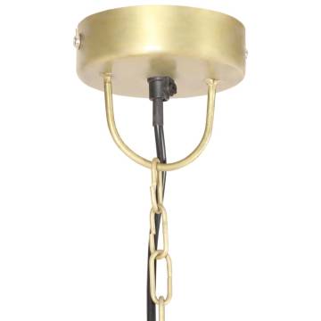 Industrial Hanging Lamp 25W Brass Round 30cm E27 - HipoMarket