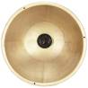 Industrial Hanging Lamp 25W Brass Round 30cm E27 - HipoMarket