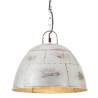 Industrial Vintage Hanging Lamp 25W Silver E27 - 31 cm