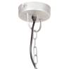 Industrial Vintage Hanging Lamp 25W Silver E27 - 31 cm