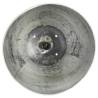 Industrial Hanging Lamp 25W Silver Round 32 cm E27 | HipoMarket